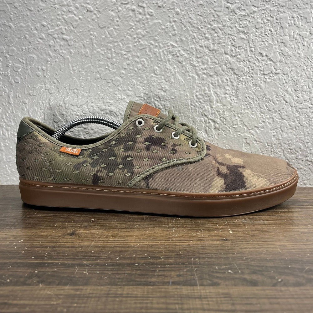 Vans OTW Ludlow Camo Men's Green Shoes - Men's Size 11.5